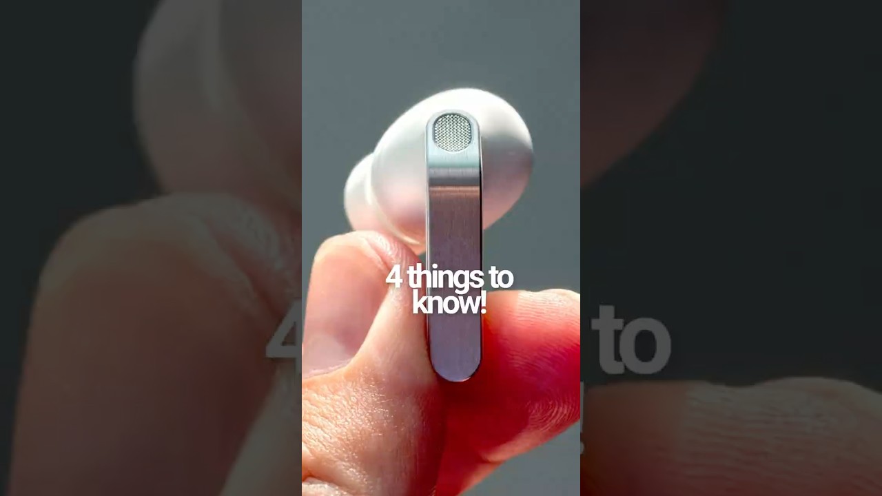 4 things to know about the new Galaxy Buds 4! 🎧 #earbuds