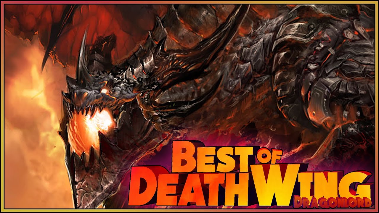 Hearthstone - Best of Deathwing, Dragonlord - Funny and lucky Rng Moments
