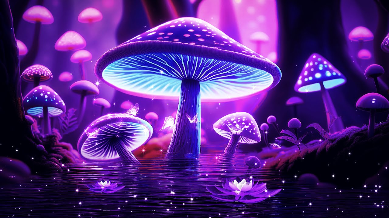 Peaceful Night 💜 Soothing Deep Sleep Music ★ Mystical Calming Music To Help You Sleep