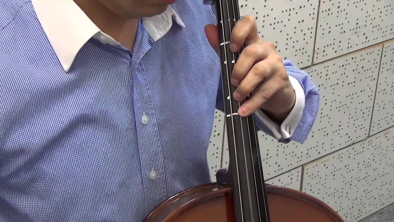 ABRSM Cello Exam Grade 1 scales and arpeggios - C major scale(separate bow)