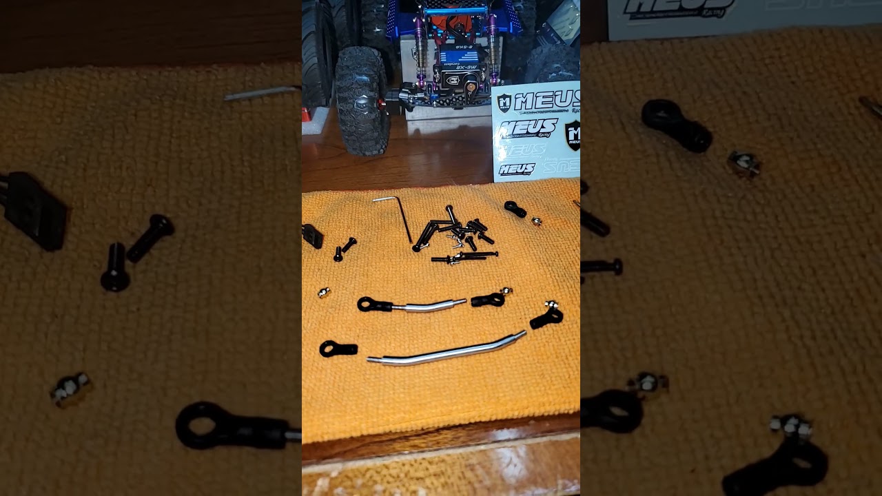 #trx4m #meus racing #servo mount and links #fat viper #globact #globact portal axles +10 +8mm exten