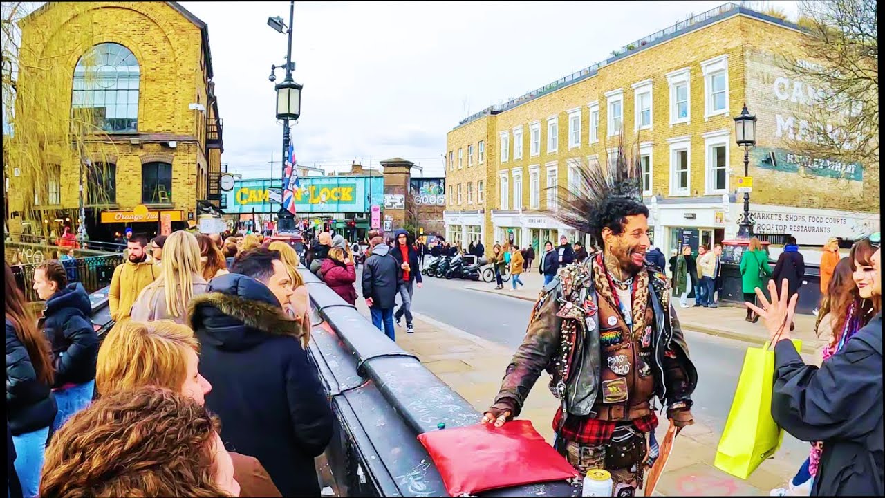 Camden Markets Walking Tour, London Markets walk 2024