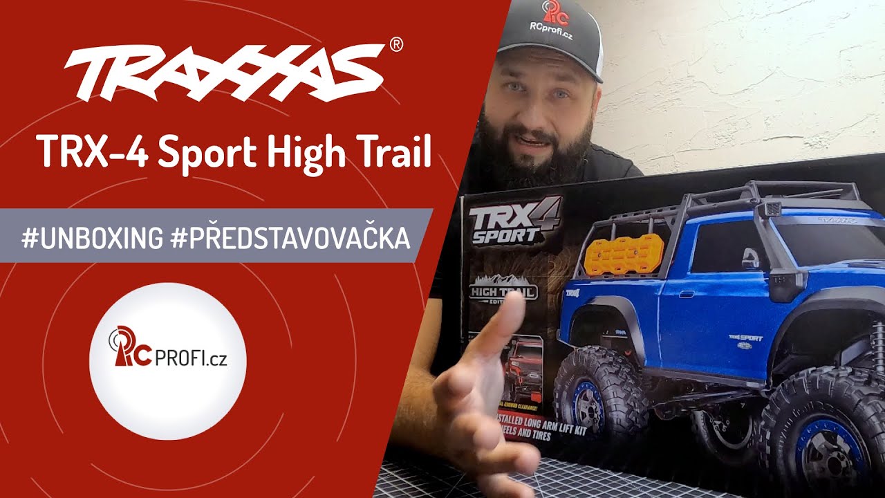 RC auto Traxxas TRX-4 Sport High Trail | Představovačka | RCprofi.cz