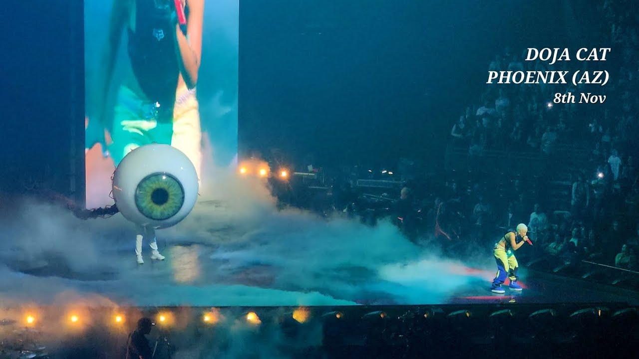 Doja Cat - The Scarlet Tour Concert Phoenix (Az) 8th Nov 23