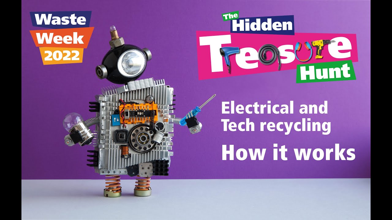 How electrical and electronic waste is recycled by the Wastebusters