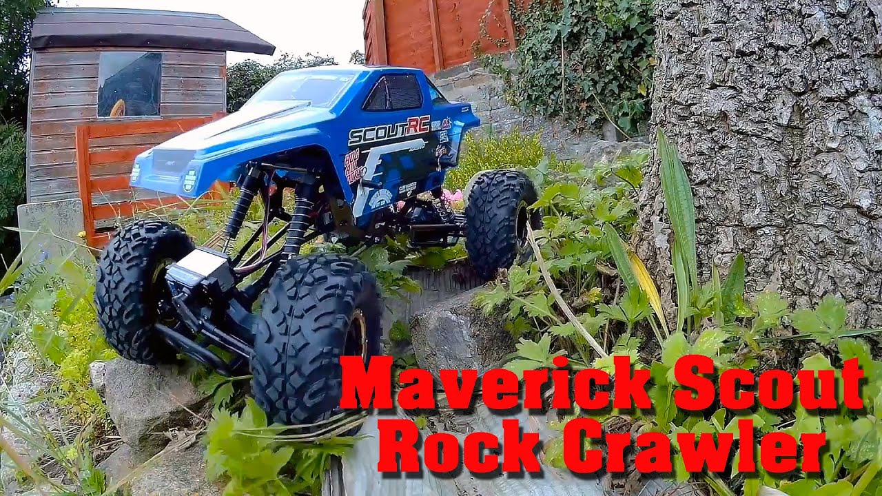 HPI Maverick Scout 2017 Rock Crawler RC - Unboxing and first run