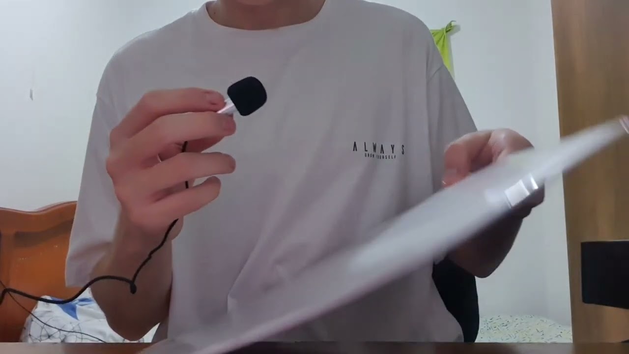 Mi Primer ASMR😪😴
