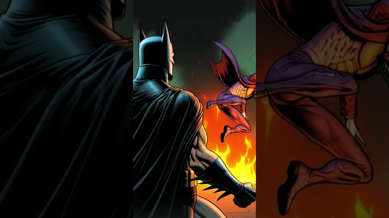 Joker burning in fire flames 😲 