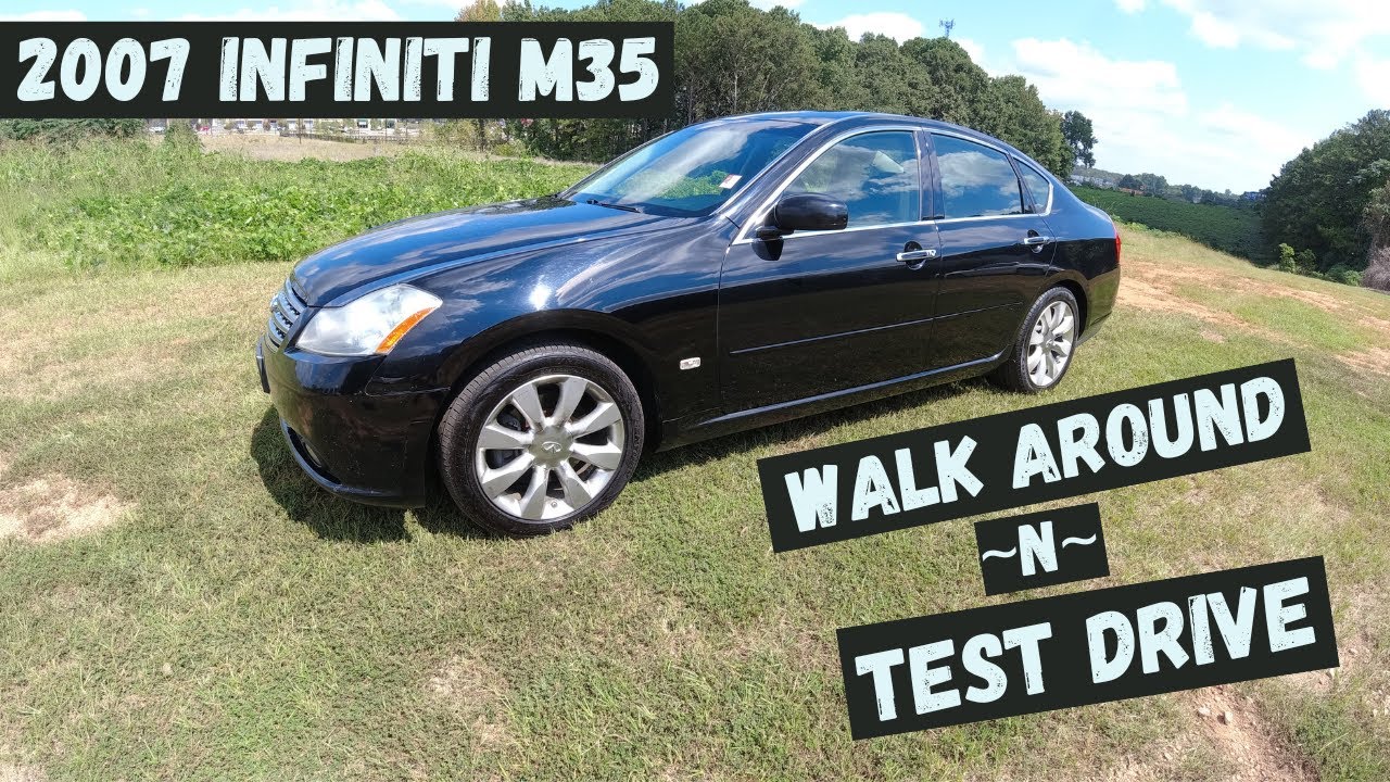 Обзор и тест-драйв Infiniti M35 2007 года