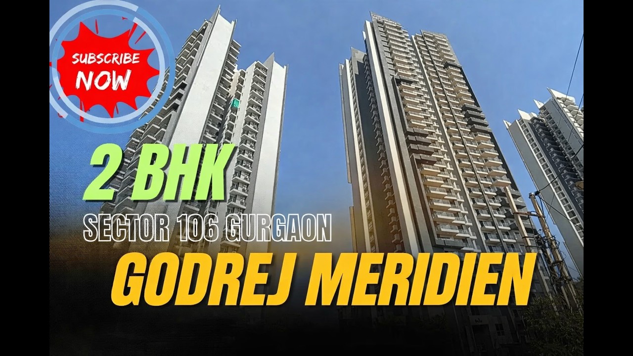 Godrej Meridien Sector 106 Gurgaon | 2 BHK 1366 SQT | 2 BHK Flats For Sale In Dwarka Expressway