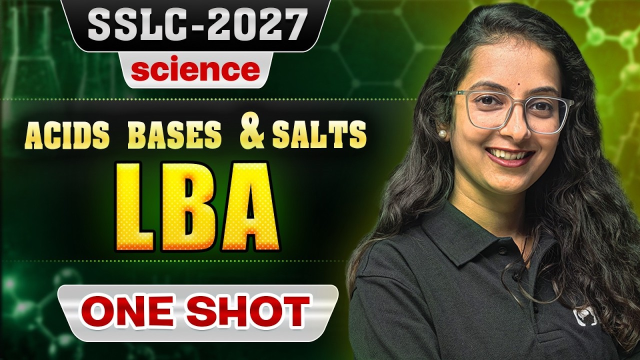 Acids, Bases & Salts Important LBA Questions | SSLC 2027 Class 10 Science | SimplifiedMinds