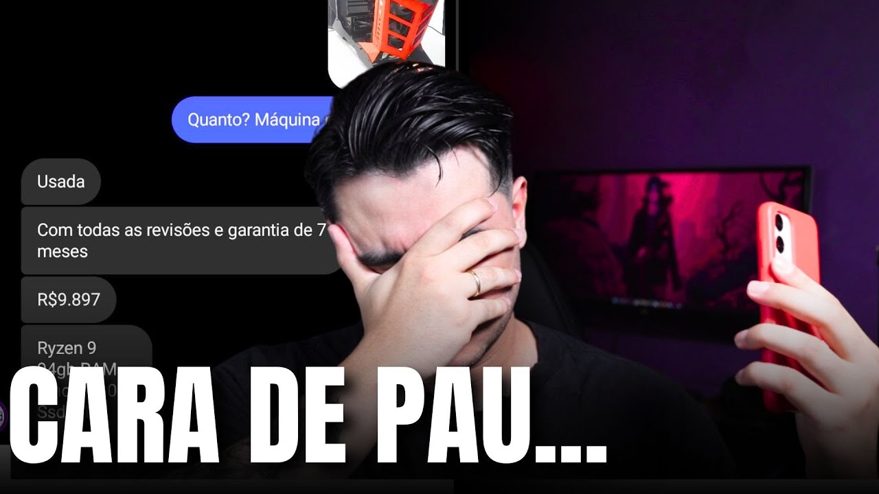 DEIXOU O PC NA ASSISTÊNCIA E O TÉCNICO TENTOU VENDER