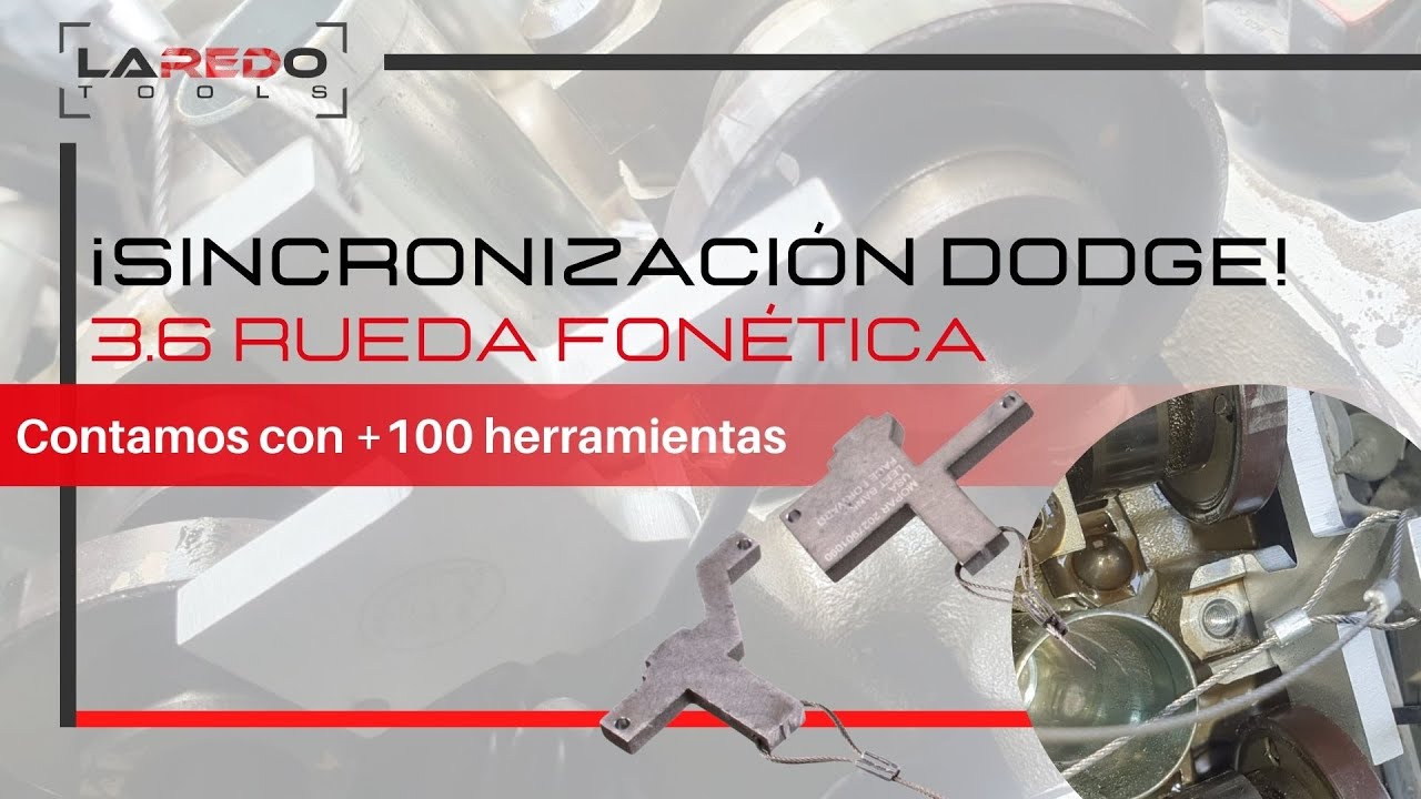 &iexcl;Como alinear ruedas fonicas DODGE 3.6! ✅