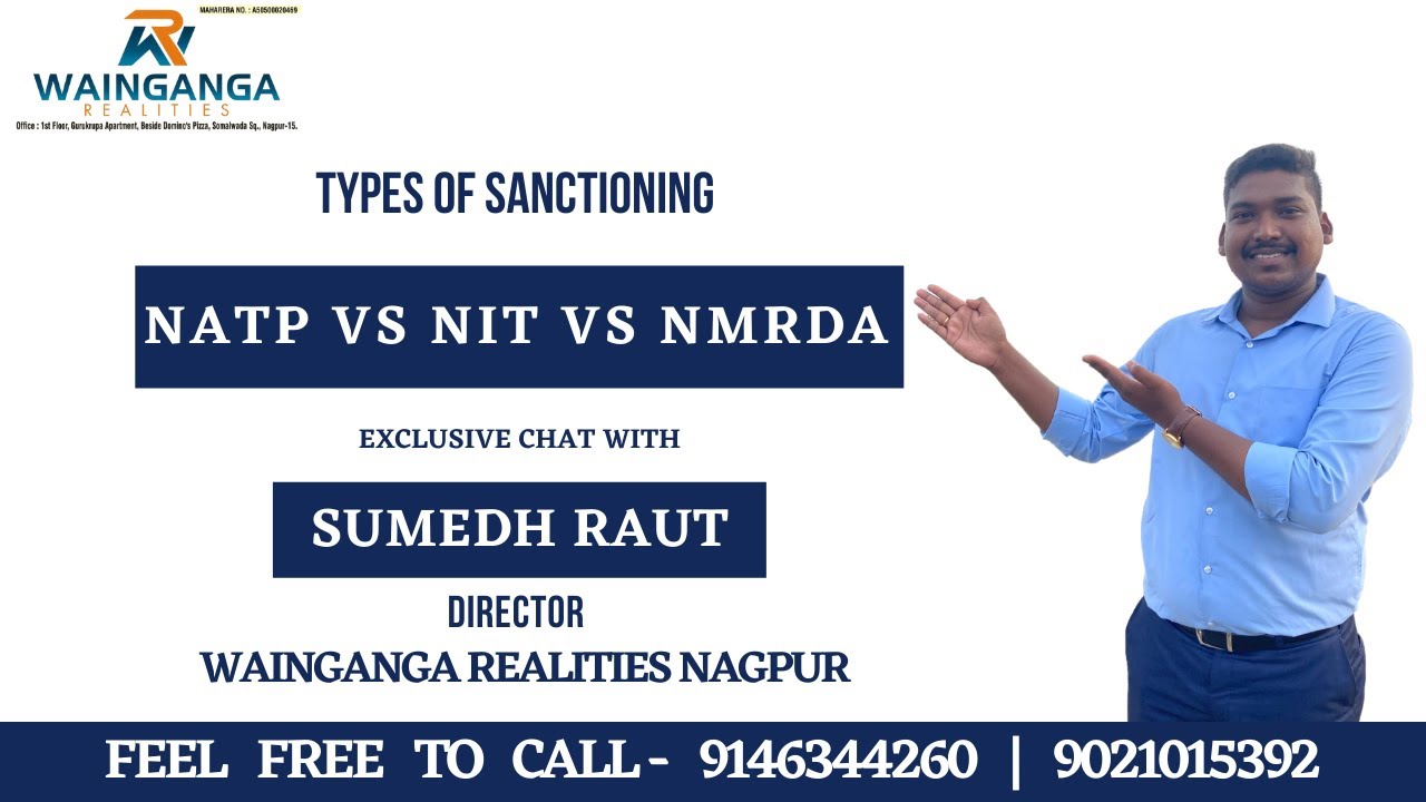 How to buy Property in Nagpur | Types of Sanctions | What is NATP | NIT | NMRDA | RL and RERA