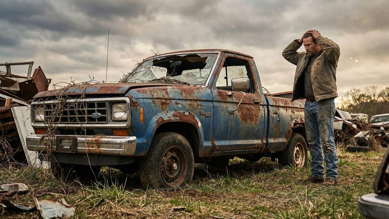 ASMR Full Real Restoration of 1982 Ford Ranger – From Rusted Wreck to Pristine Classic