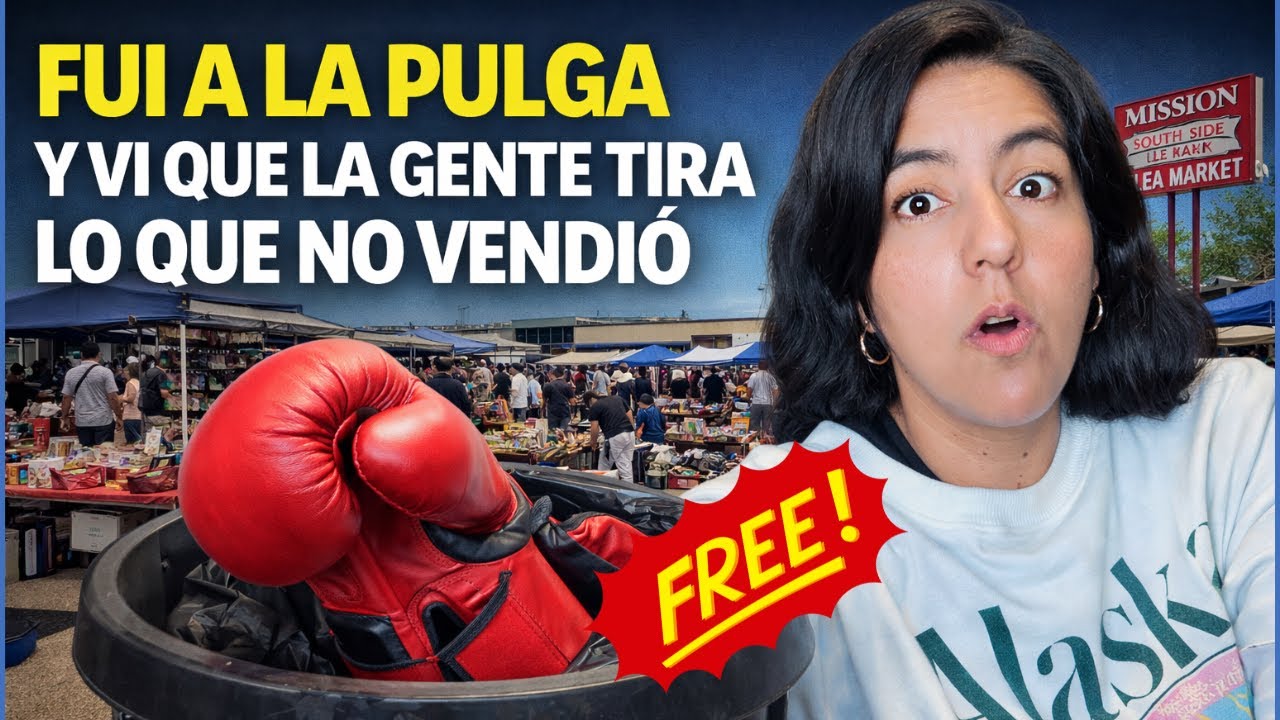 La gente tira ESTO porque no se vendió…La Pulga Mission En San Antonio Texas.