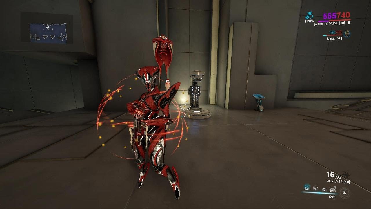 Banshee, Silent Blast, Warframe