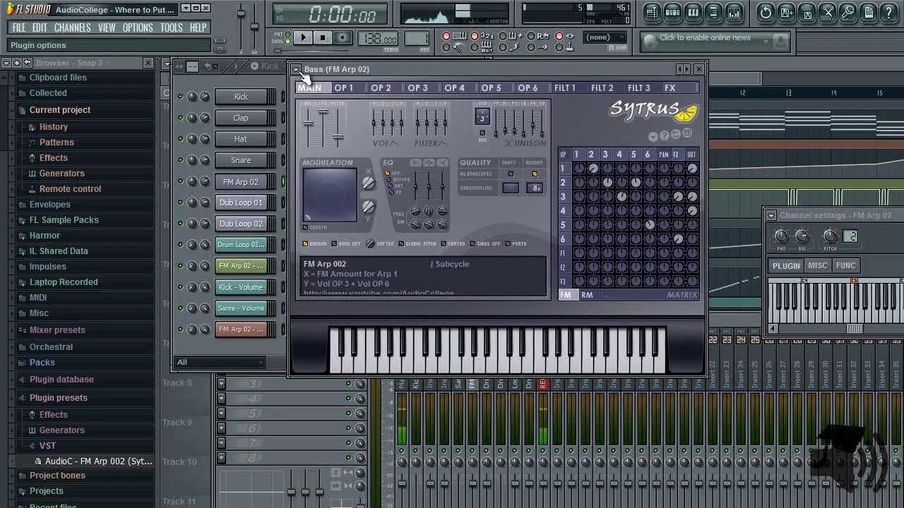 Where to Put Plugin Preset Files (Free Sytrus Preset)