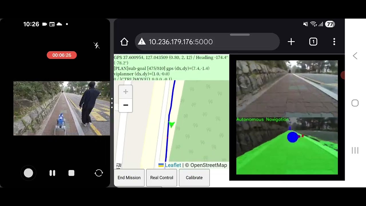 Autonomous Navigation using Unitree Go2