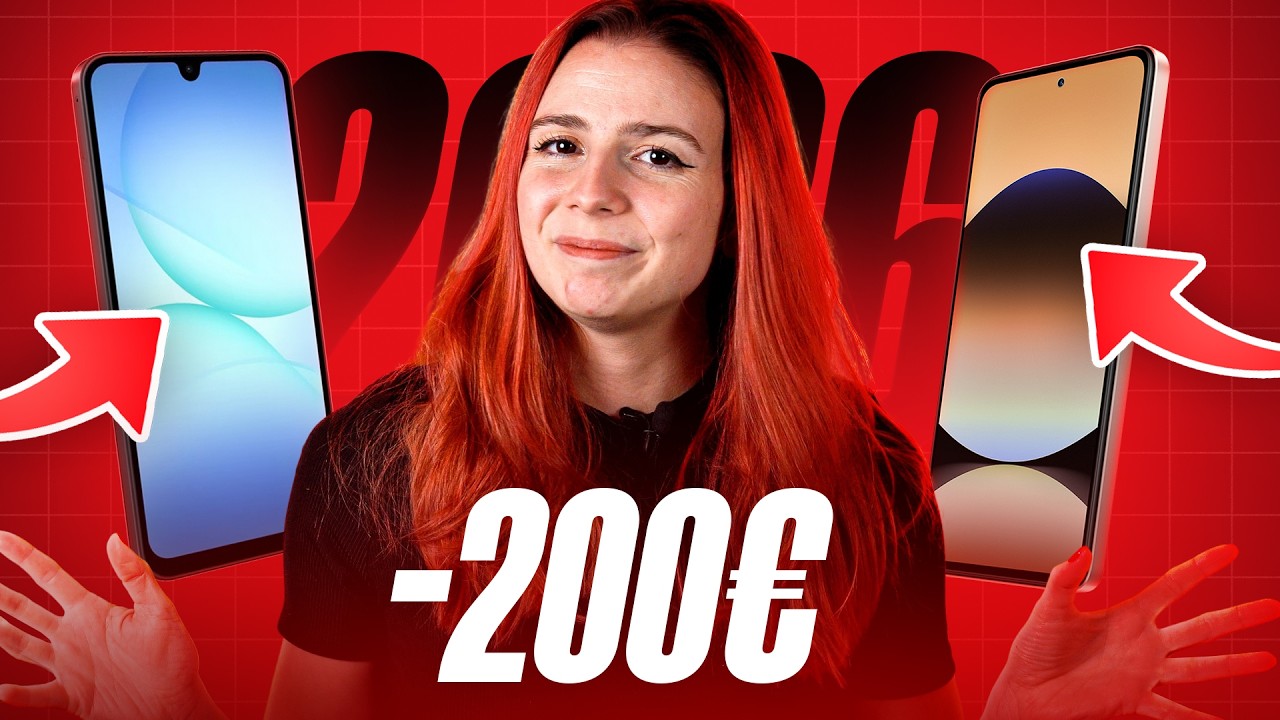 Quel smartphone &agrave; moins de 200&euro; acheter en 2026 ?