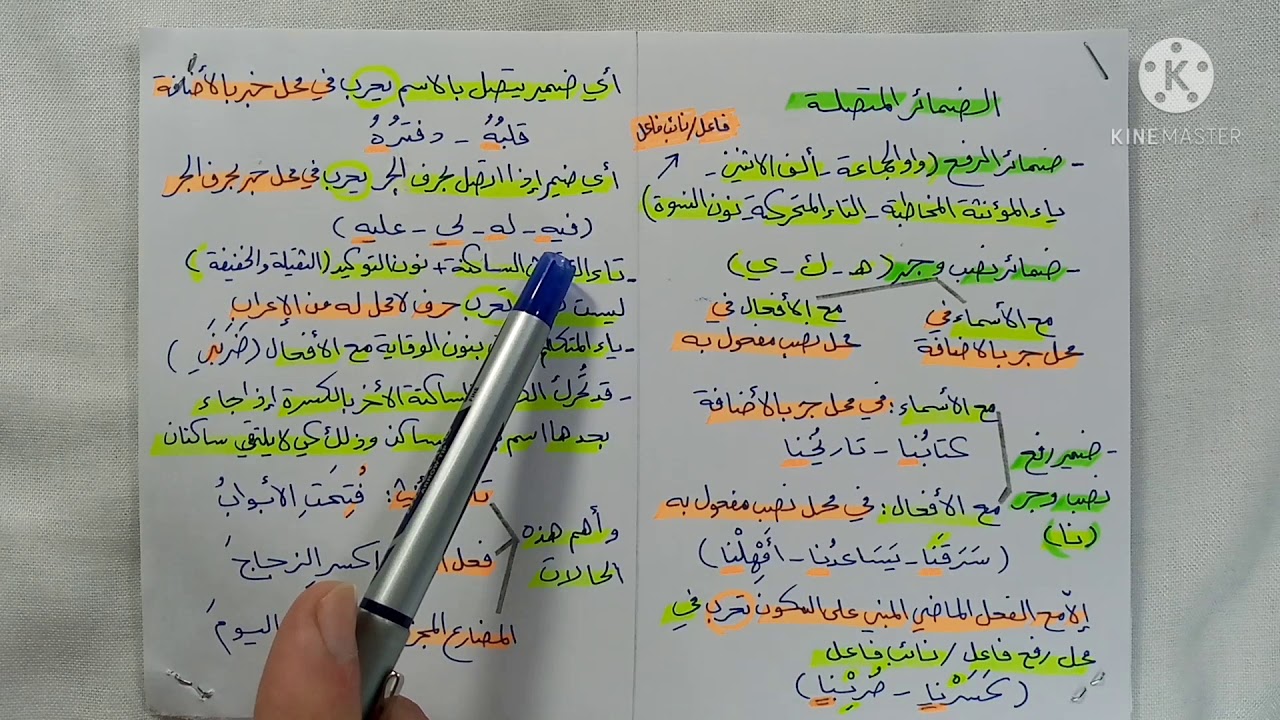 الدرس الثاني عشر: المفعول لأجله من سلسلة :{طريقك نحوالتفوق والنجاح}