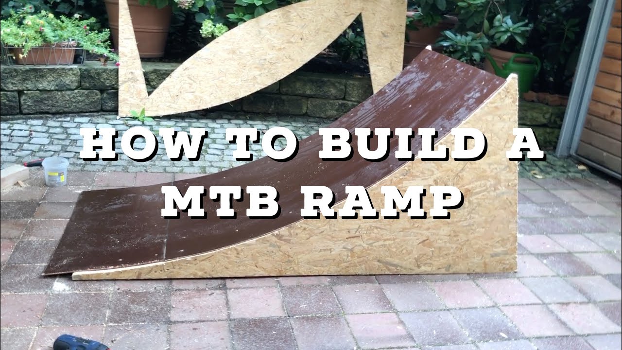 Rampe selber bauen | Mountainbike Rampe bauen | Maxi Eichhorn