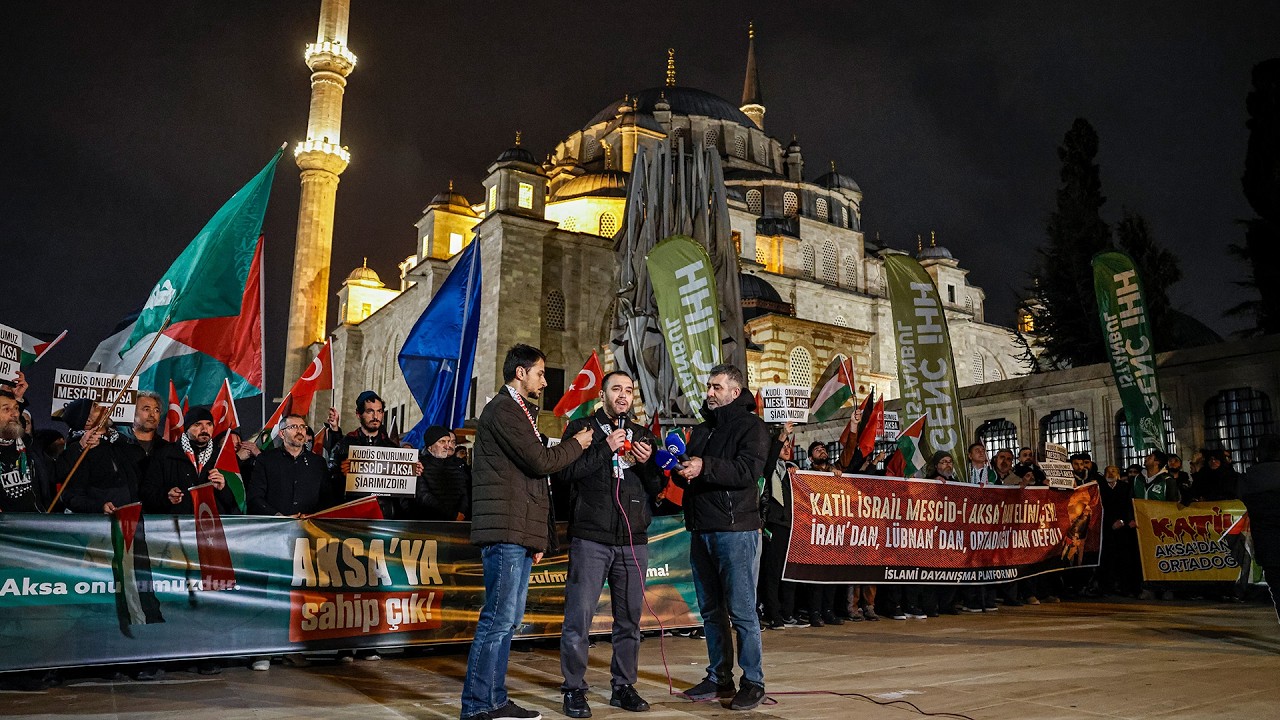 STK’lardan İsrail’in Mescid-i Aksa’daki ibadet yasağına tepki