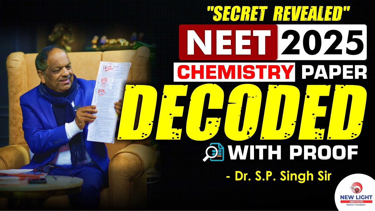 AFTER NEET PAPER SECRET REVEALED | CHEMISTRY PAPER DECODED | WITH PROOF😮 #singhsir #neet2025 #nta