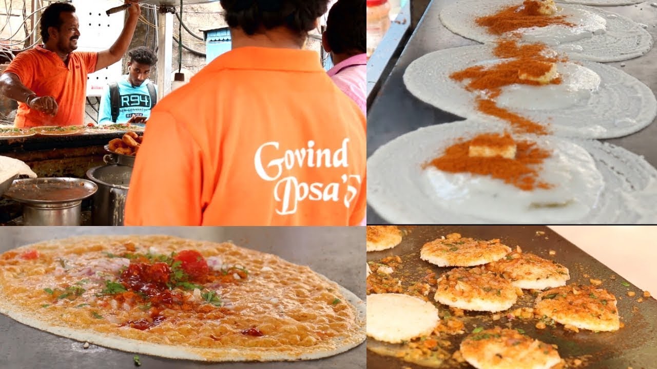 Famous Govind Ki Bandi | MouthWatering Dosas | Best Dosas In Hyderabad