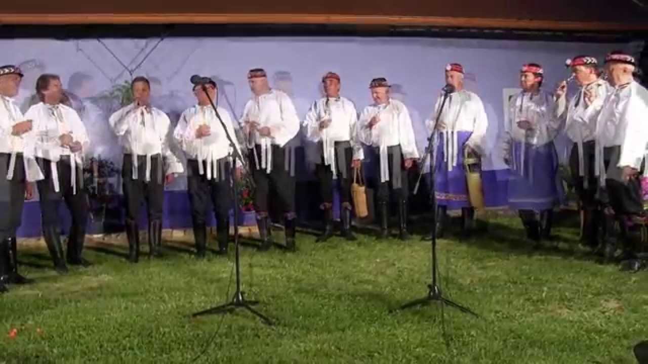 DOLNÍ BOJANOVICE-BESEDA U CIMBÁLU: sbor mužů z Lanžhota