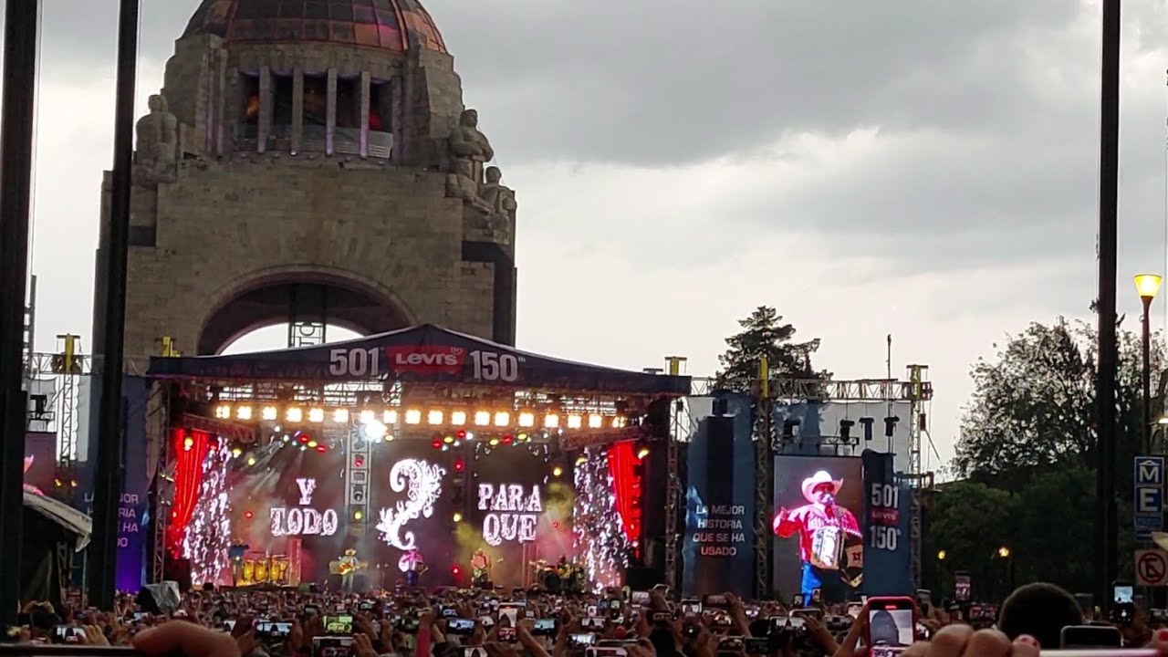 INTOCABLE en el Monumento a la Revolución CDMX