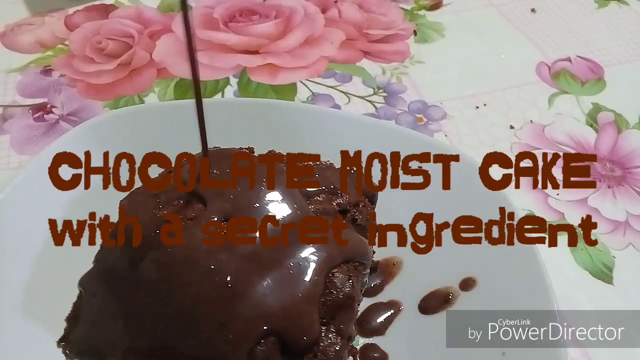 CHOCOLATE  MOIST CAKE with a touch of coffee