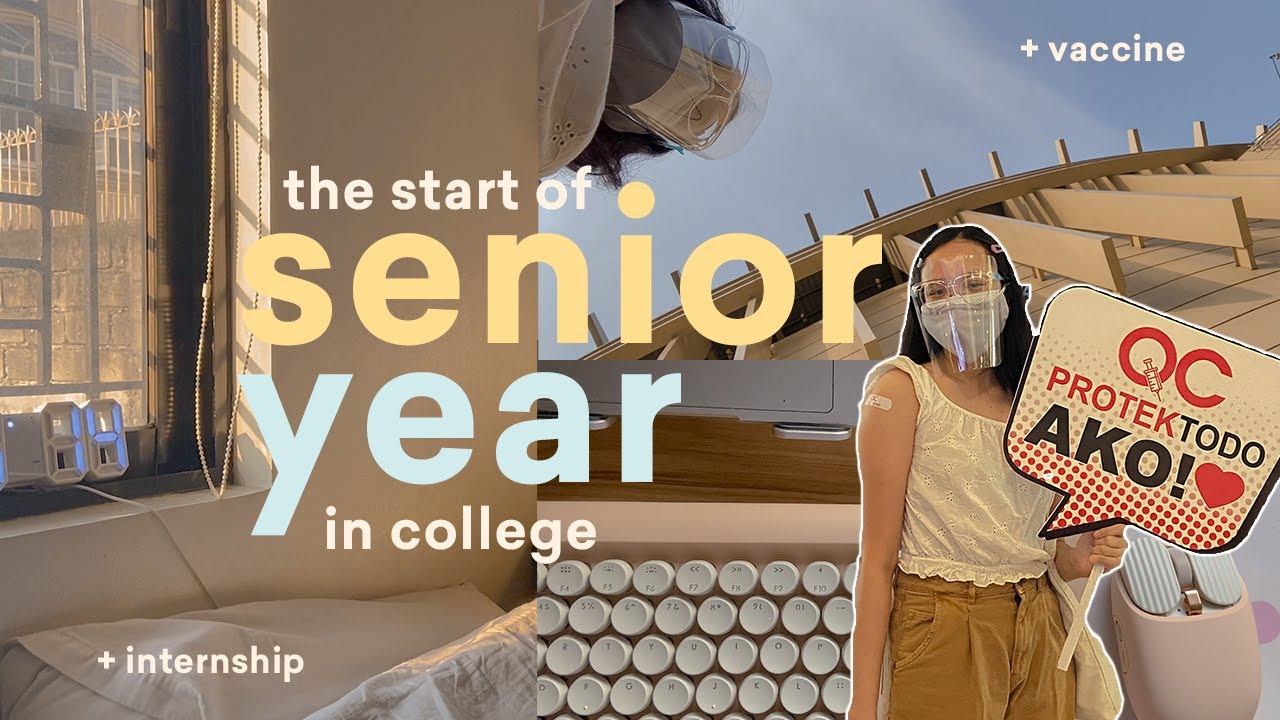 ☕️📁 intern vlogs | officially a college senior (new job, vaccinated, tiktok addiction...)