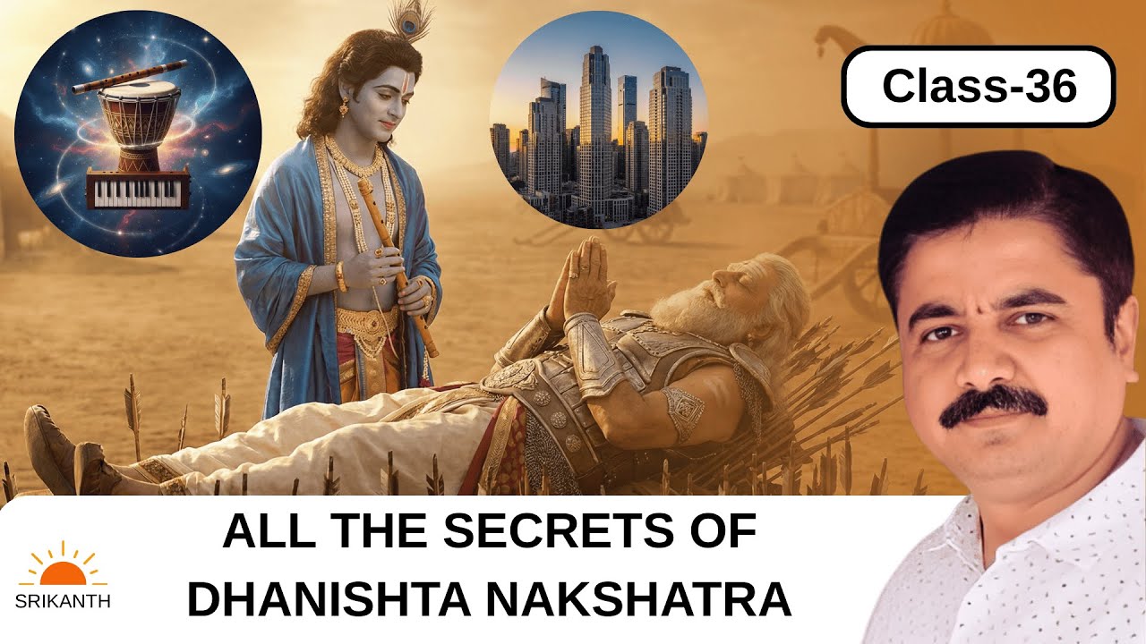 Class- 36 | Dhanishta Nakshatra | Characteristics | Different house cusps, lords, dispositors |