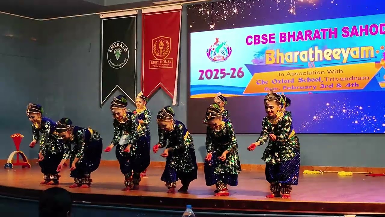 Bharath sahodaya Kids Fest Group Dance 1st Prize 🏆 MGM CPS Aakulam #Parvani Lakshmi #mgm #