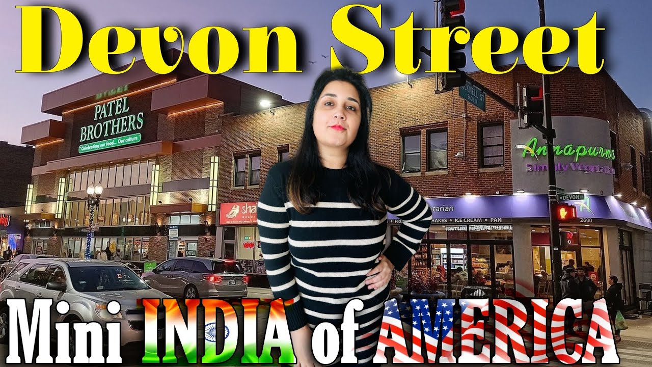 Devon Street in Chicago 🇺🇸| Indian Grocery Store in USA| Indian Pakistani Shops