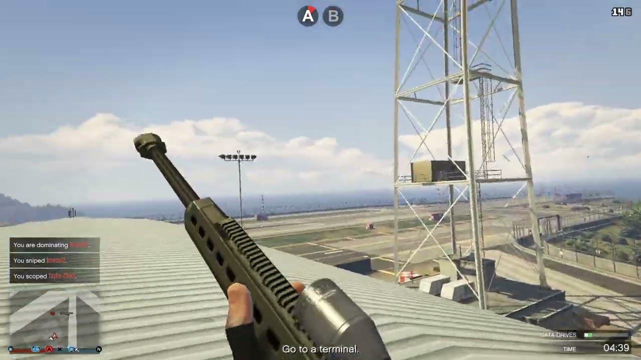 Assault on ATT-16 Gameplay | GTA Online | 60 FPS