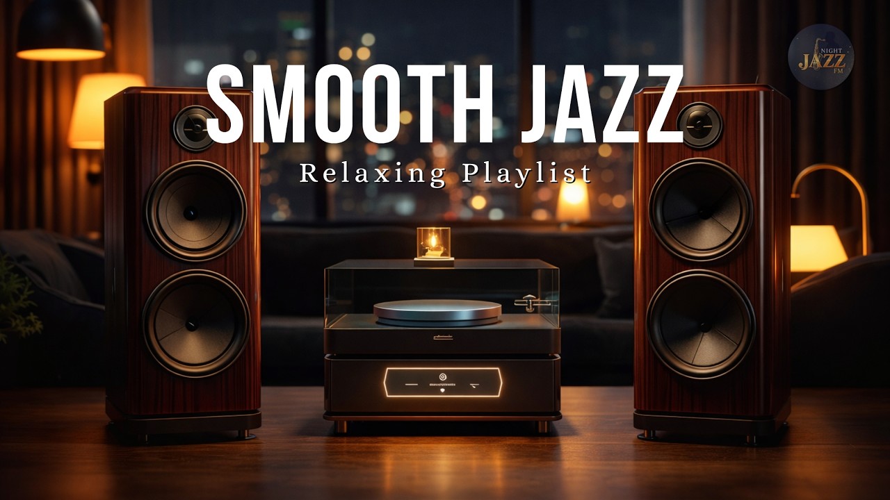 Luxury Penthouse Jazz 🌃 Classy Smooth Jazz for Relaxing, Work & Sleep [Audiophile Quality]