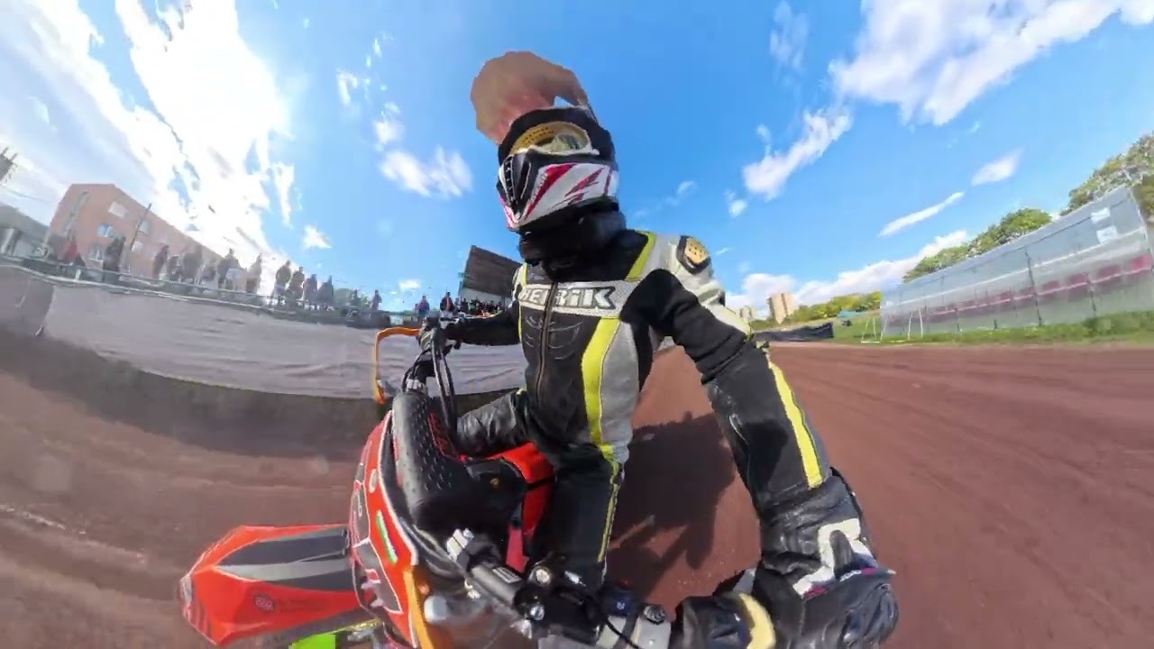 Flat Track OB Miskolc 2025.10.18 - Insta 360 X4 (Ai frame edit) 