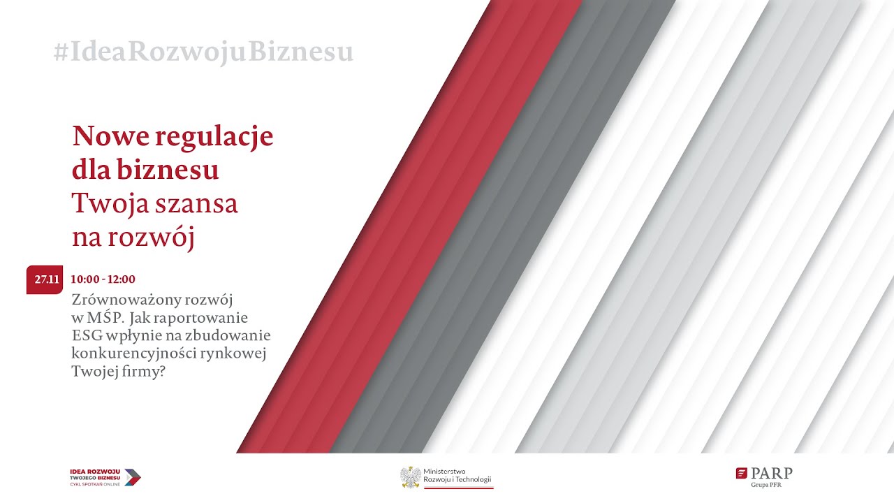 Zrównoważony rozwój w MŚP. Wpływ raportowania ESG na zbudowanie konkurencyjności rynkowej firmy.