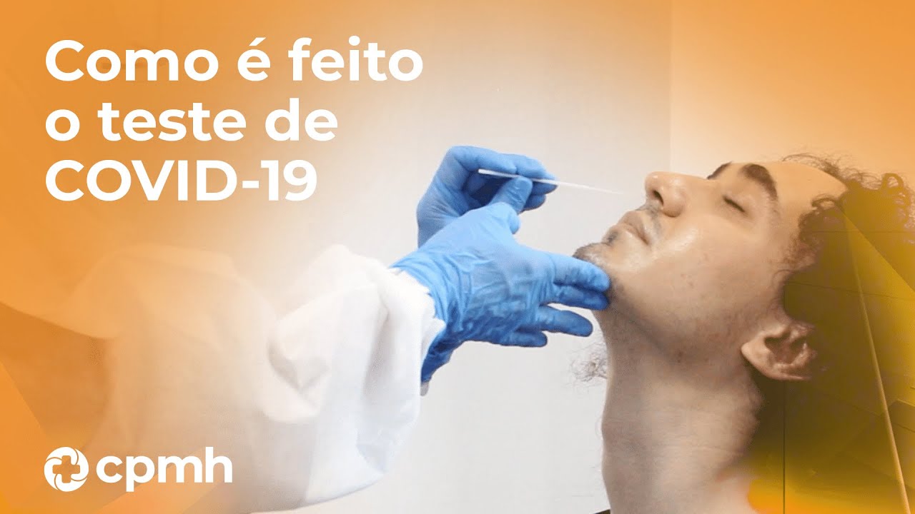 Como é feito o teste para COVID-19 (Antígeno Nasal)