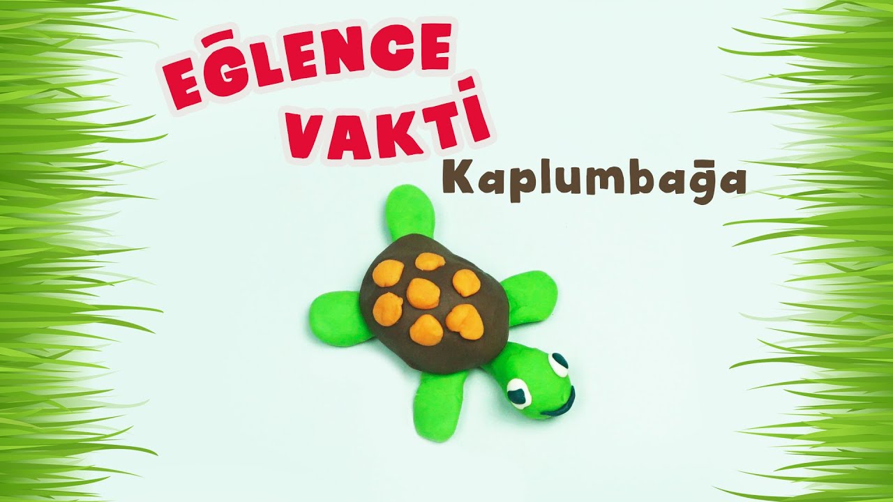 Nasıl Yapılır? Oyun Hamuru Kaplumbağa