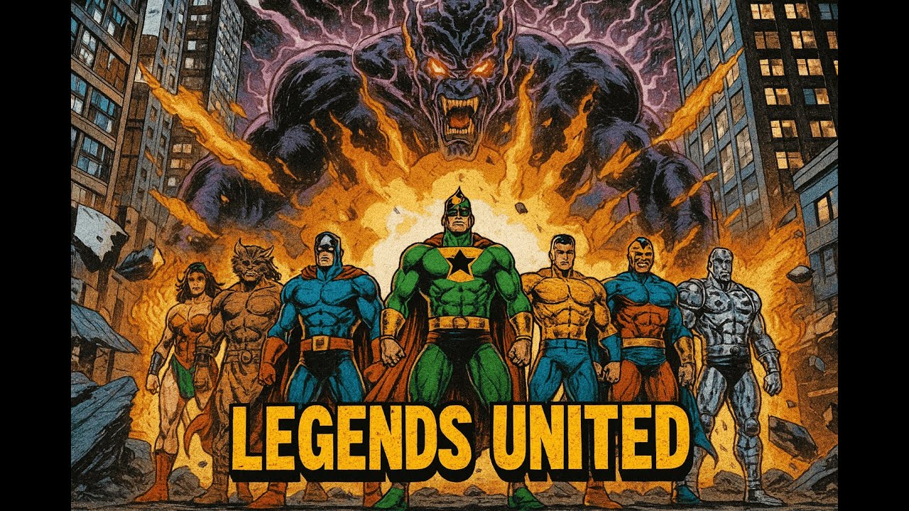 “LEGENDS UNITED – प्रलय संग्राम | EPISODE 2 - Part- 1 | Cosmic Threat” #rajcomics #comicchitra90s