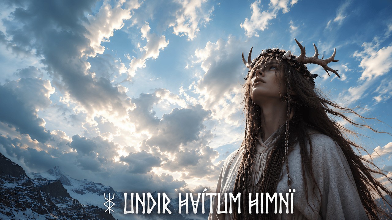 UNDIR HV&Iacute;TUM HIMNI | Ancient Nordic Sky Song