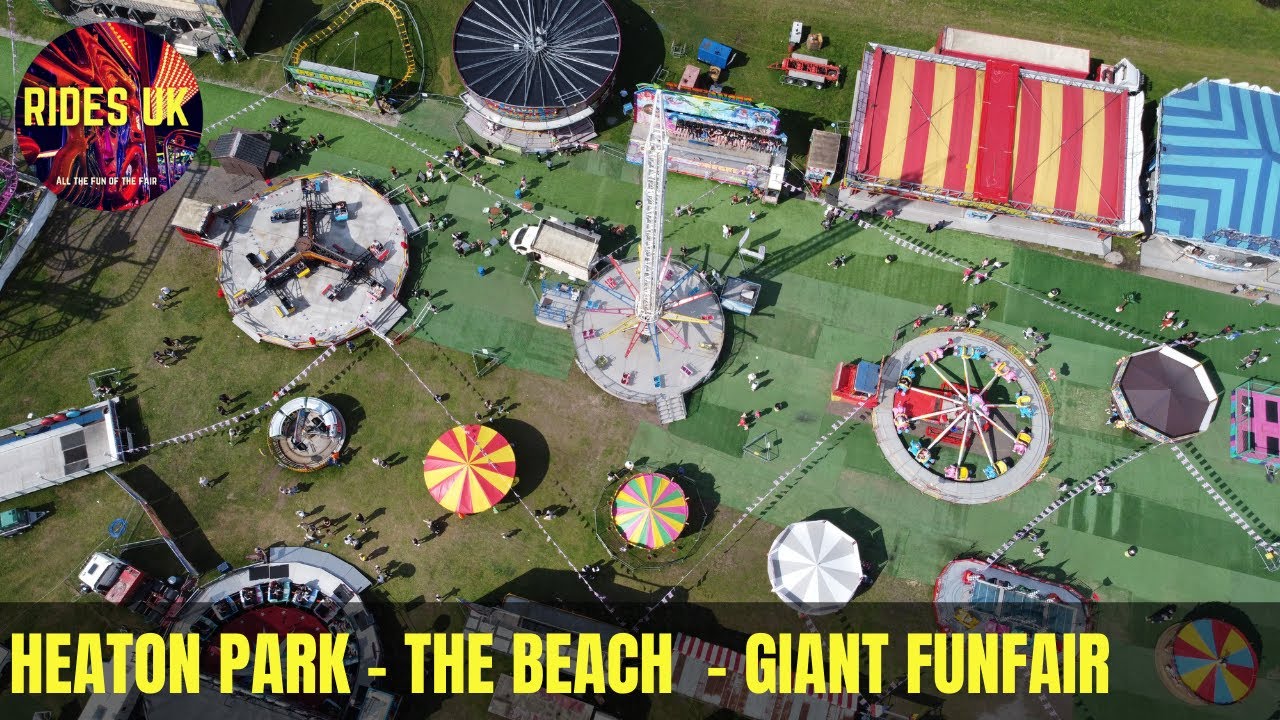 Heaton Park The Beach Manchester  | Manchester Funfair | Funfair Vlog
