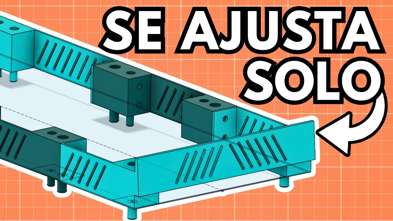 Crea MODELOS 3D INTELIGENTES en Fusion 360 | TUTORIAL paso a paso