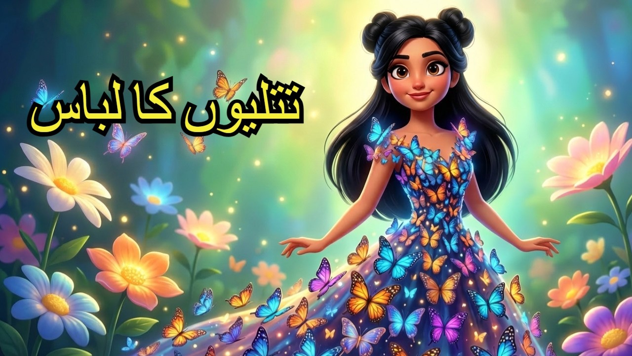 ✨ “The Butterfly Dress” ✨| تتلیوں کا لباس|#fantasy#YT#Urdu short stories