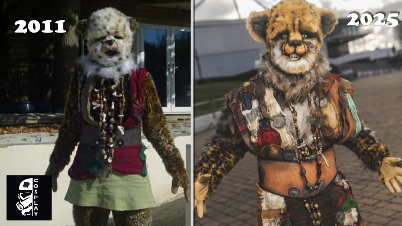 Remaking an old costume nearly 15 years later! - Doctor Who Monster (Karra the Cheetah Person)