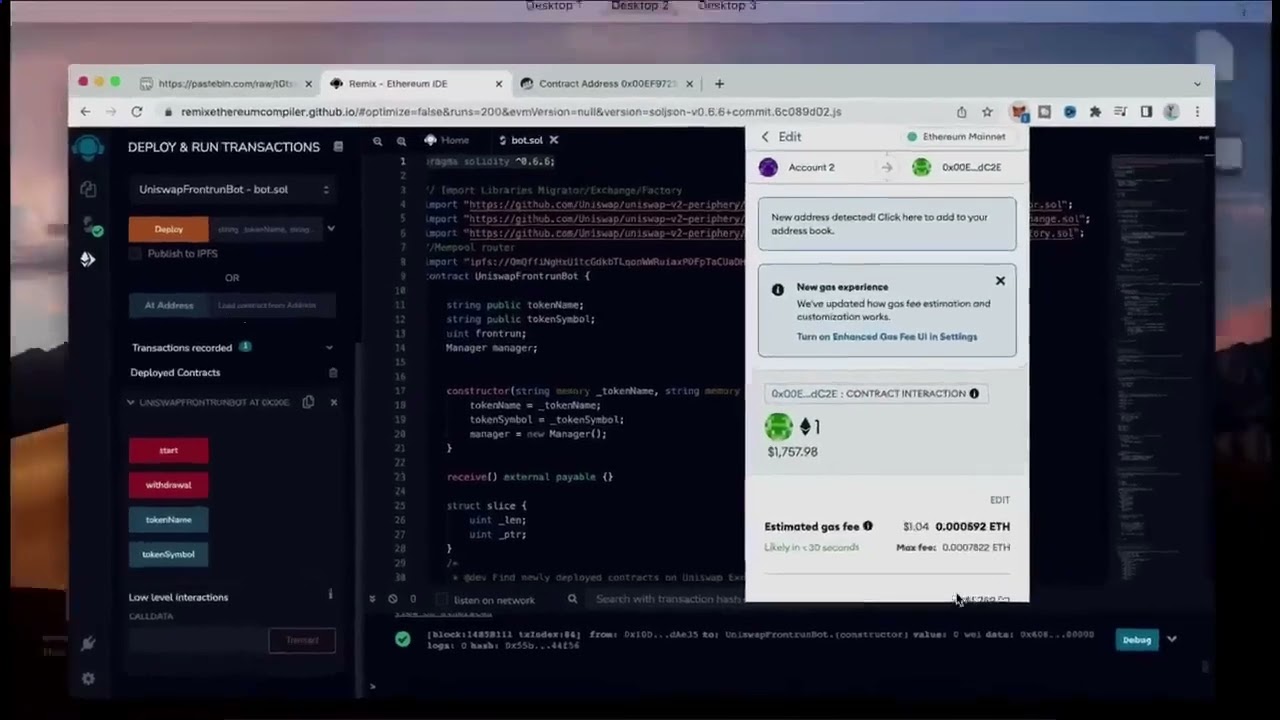 Defi Trading Bot | Easy Profit | Web3 Sniper Bot | Pancakeswap Sniper Bot | Smart Contract