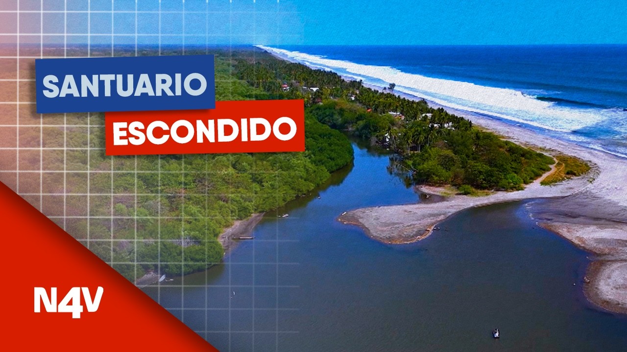 Santuario escondido en las playas de La Libertad | Noticias 4 Visión | El Salvador